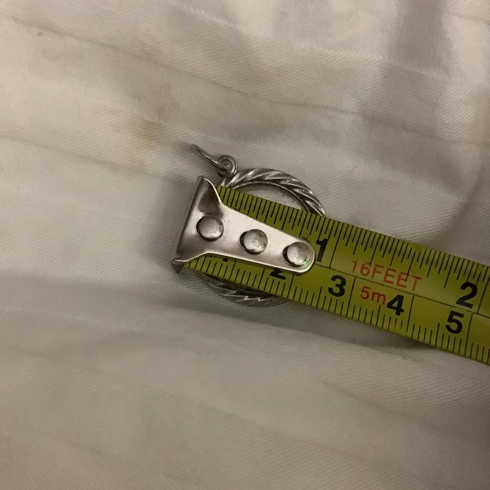 Vintage “Nota Benes” sterling silver (by Wells Sterling Co.) charm stamped